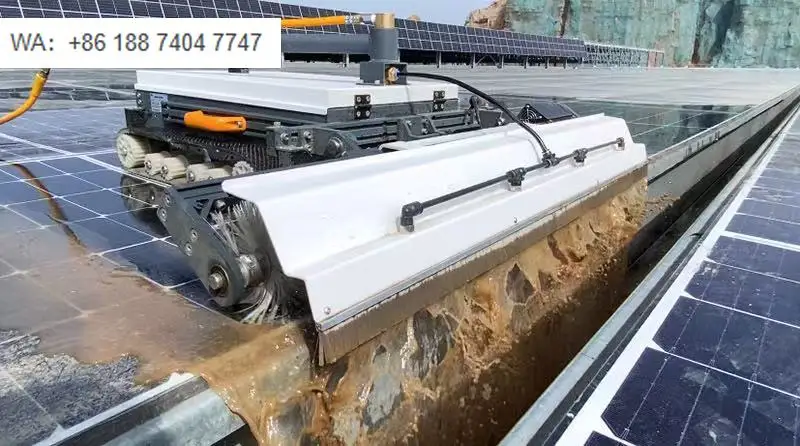 Robô de Limpeza de Painéis Solares e Telhados, Lavadora Automática de Alta Pressão, Drones de Limpeza, Máquina de Limpeza Solar - Image 4