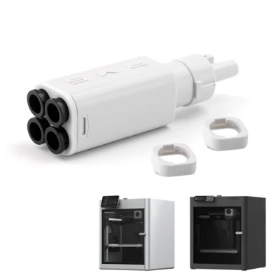 Bambu laboratório impressora 3d ams lite filamento hub componentes de cinco vias interruptor consumíveis impressão para buambulab a1/a1 mini peças