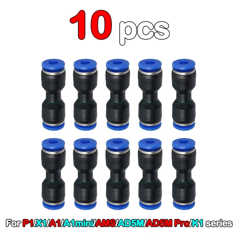 Para impressora 3d de laboratórioambu, tubo de alimentação de ptfe, junta de impressora 3d usada para conectar tubos de material ptfe para laboratório de bambu x1c x1 p1s p1p - Image 6