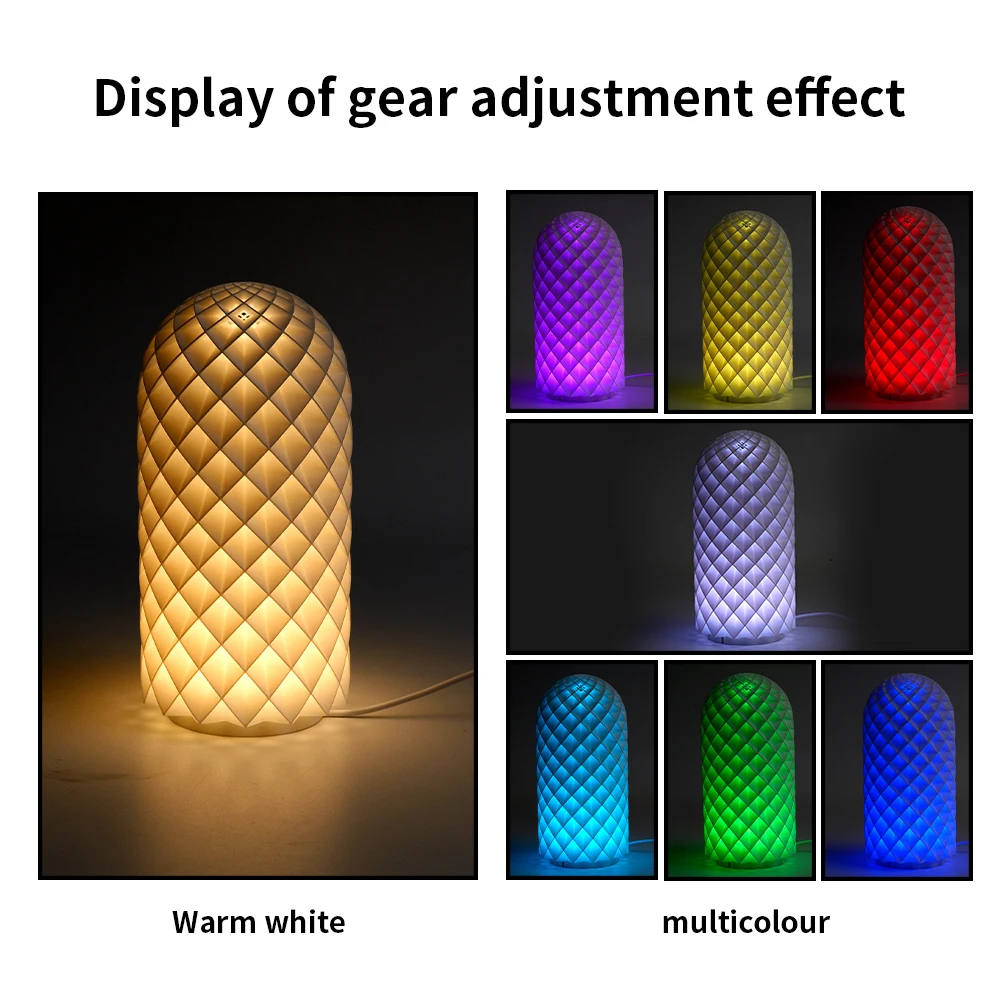 Para bambu laboratório kit de lâmpada led 001 branco quente dc 5v 3w rgb para bambu laboratório peças impressora 3d oficial acessórios do laboratório bambu com controle remoto - Image 5