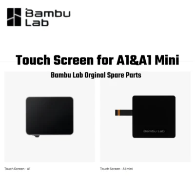 Acessórios Originais para Impressora 3D Bambu Lab Série A1 Tela Sensível ao Toque DIS005 para Impressora A1 Peças de Reposição Bambulab DIS003 para A1 Mini