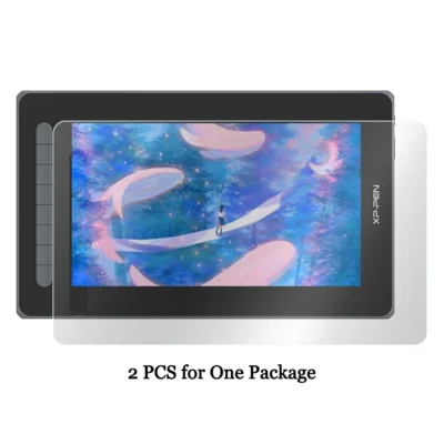 2 peças protetor de tela apenas para xp pen artista 12/13/16 2o monitor de desenho papel como filme fosco de sensação (2 peças)