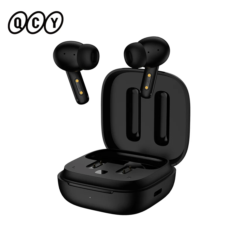 Qcy t13 anc cancelamento de ruído ativo sem fio fones de ouvido bluetooth 5.3 4 microfones enc chamadas claras 30h playtime ipx5