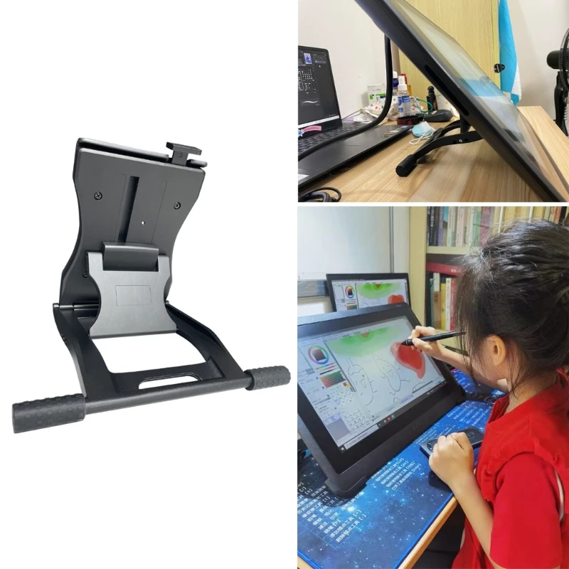 Suporte para Tablet Gráfico Digital Ajustável, Monitores Gráficos de Desenho para Wacom, DTH167, DTK1661, 13 a 19" - Image 3