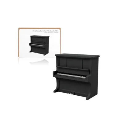Bambu Lab Makerworld 3D Impresso Plano Caixa de Música Enrolamento Inferior Kit-K014 DIY Modelos Criativos Compatível com Bambulab