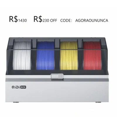 Impressora 3D QIDI BOX Multicolorida Q2/PLUS4/MAX4