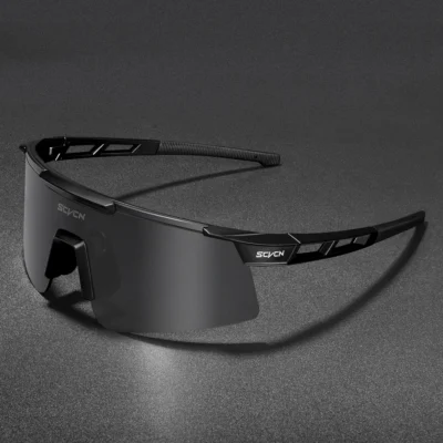 Scvcn uv400 óculos de ciclismo das mulheres dos homens mtb bicicleta estrada óculos de sol ao ar livre caminhadas unidade correndo óculos de sol moda esportes