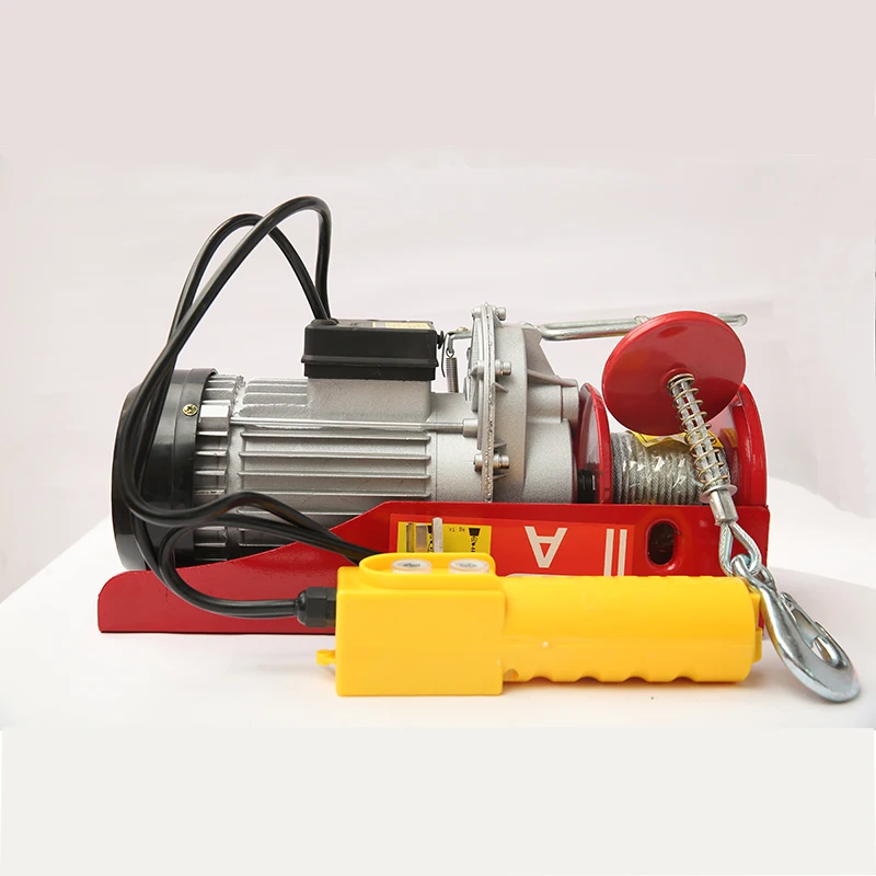 Venda quente Novo mini talha elétrica 110v/220v/230v 100kg-1200kg 12m de comprimento talha de cabo - Image 3