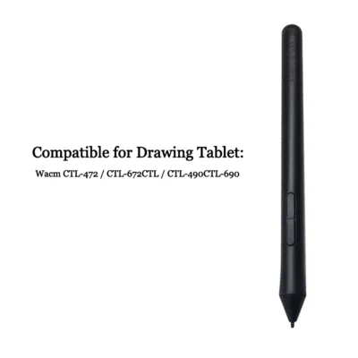 Caneta digital 2K LP-190-0K / KP-504 / KP-501E / LP-1100 /Pro Pen 3D KP-505 para Wacom Intuos, Cintiq, MobileStudio, Tablets de desenho