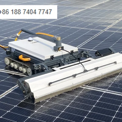 Robô de Limpeza de Painéis Solares e Telhados, Lavadora Automática de Alta Pressão, Drones de Limpeza, Máquina de Limpeza Solar