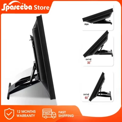Suporte de base para monitor LCD de 14-27 ''/suporte de exibição de tablet gráfico digital/suporte universal dobrável para WACOM/HUION/XP-PEN