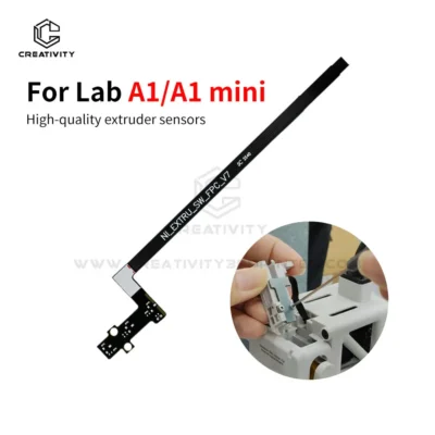 Sensor de Filamento Lab A1/A1 Mini Feed Hall Board com Cabo FPC de Fita para Substituição - Peças para Impressoras 3D ﻿