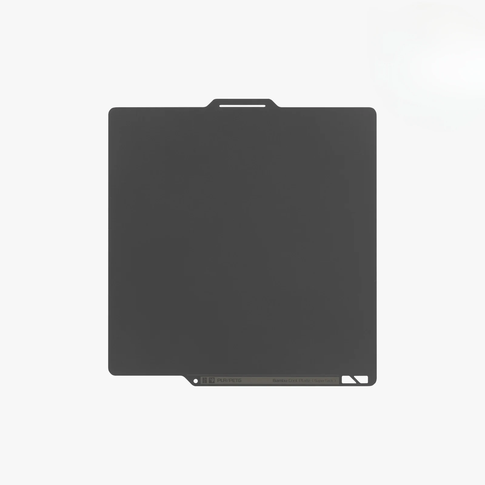 Para Bambu Cool Plate SuperTack Pro PEI com revestimento Placa de construção com código Bambu QR projetado para PLA e PETG Cool PEI