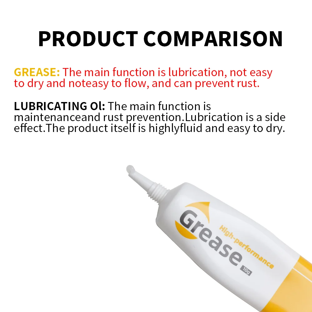 1-10 pces impressora 3d engrenagem graxa lubrificante guia ferroviário reduzir o ruído boa óleo de lubrificação para bambu laboratório x1c p1s ender 3/pro/3 máquina cnc - Image 4