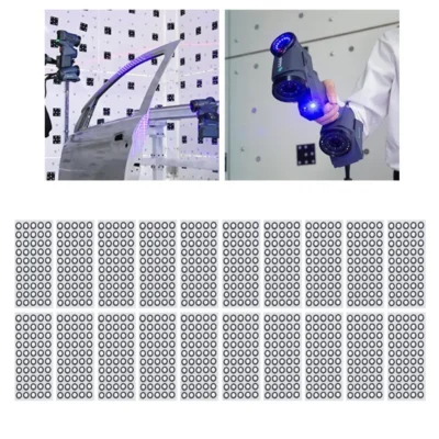Adesivo de digitalização 3D Marcador de scanner 3D Adesão repetível ID resistente a rasgos 6mm OD 10mm para campos de captura de movimento