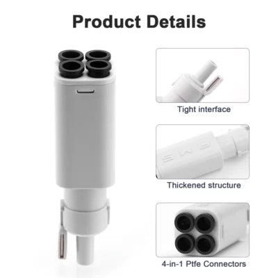 Bambu laboratório impressora 3d ams filamento hub componentes de cinco vias interruptor consumíveis impressão multi-cor para bambulab a1/a1 mini peças