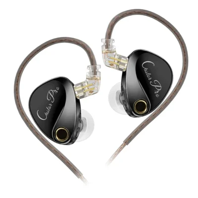 KZ Castor PRO 2DD Dinâmico em fones de ouvido High-end Fones de ouvido sintonizáveis Estera um novo Benchmark para Hfi Qualidade de som Bass Headsets