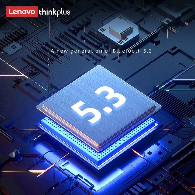 Original lenovo xt88 tws fones de ouvido sem fio bluetooth 5.3 duplo microfone estéreo redução ruído baixo alta fidelidade controle toque - Image 11