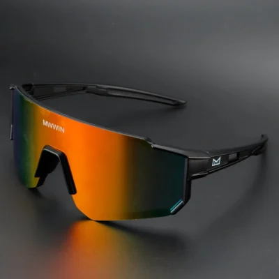 MWWIN Moda Ciclismo Óculos de Sol para Homens UV400 Mulheres Bicicleta Óculos de Estrada Condução Esporte Ao Ar Livre Maratona Triatlo