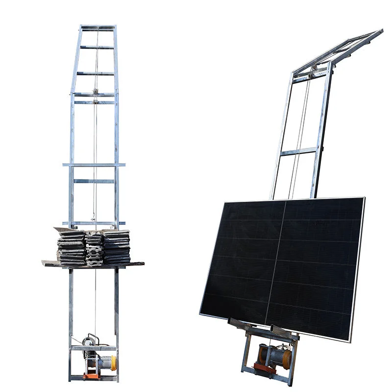 Guincho elétrico para painéis solares de 2-20m e 300kg para instalação fotovoltaica, montagem em telhados, construção, manutenção e elevação portátil. - Image 3