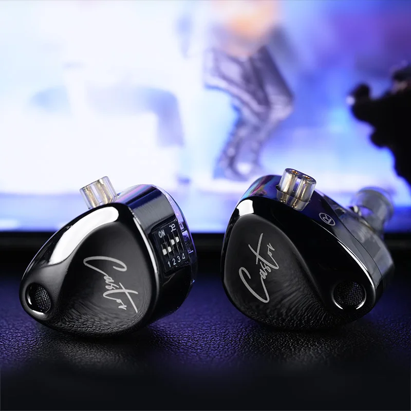Novo kz rodízio no ouvido fone de ouvido alta fidelidade 2dd dinâmico high-end armadura balanceada sintonizável fones monitor fone de ouvido cancelando - Image 6