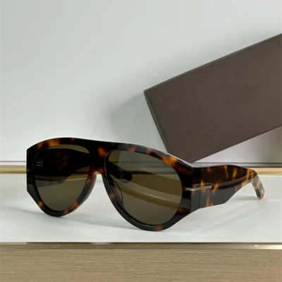 Óculos de Sol Oversized Estilo Piloto para Mulheres e Homens, Design de Marca Luxuosa, Óculos Retro Clássicos para Dirigir