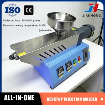 Extrusora de Rosca Única de Mesa 1.75/3mm para Fabricação de Filamento 3D (TPU, PE, PP, ABS, PVC) 110V/220V – Máquina para Experimentos de Laboratório
