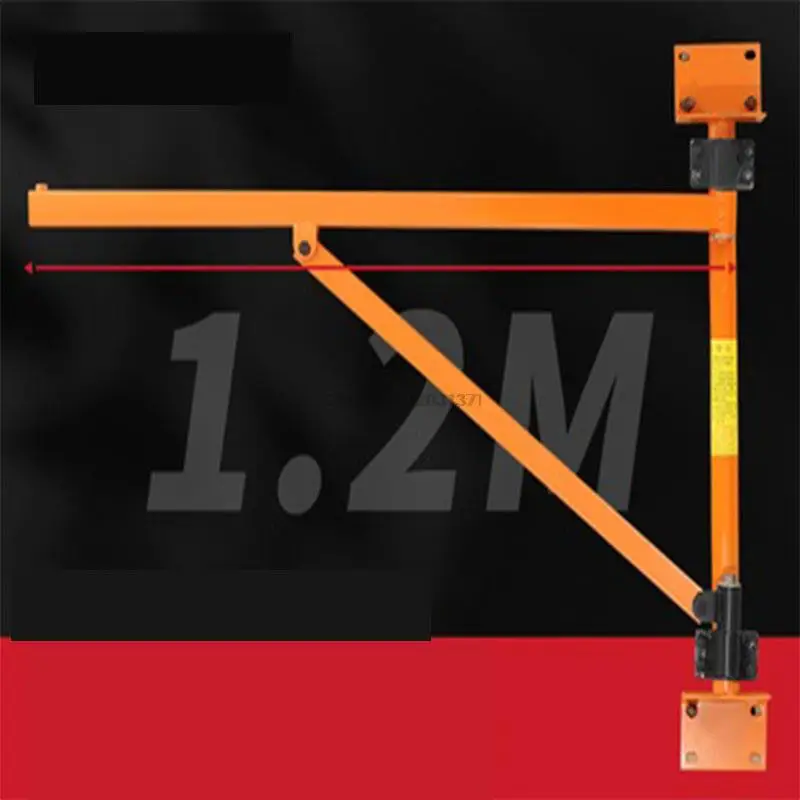 Talha elétrica guindaste pequeno 220v 510w 200kg pequena máquina de elevação suporte de fixação de parede multifuncional guindaste interno doméstico - Image 2