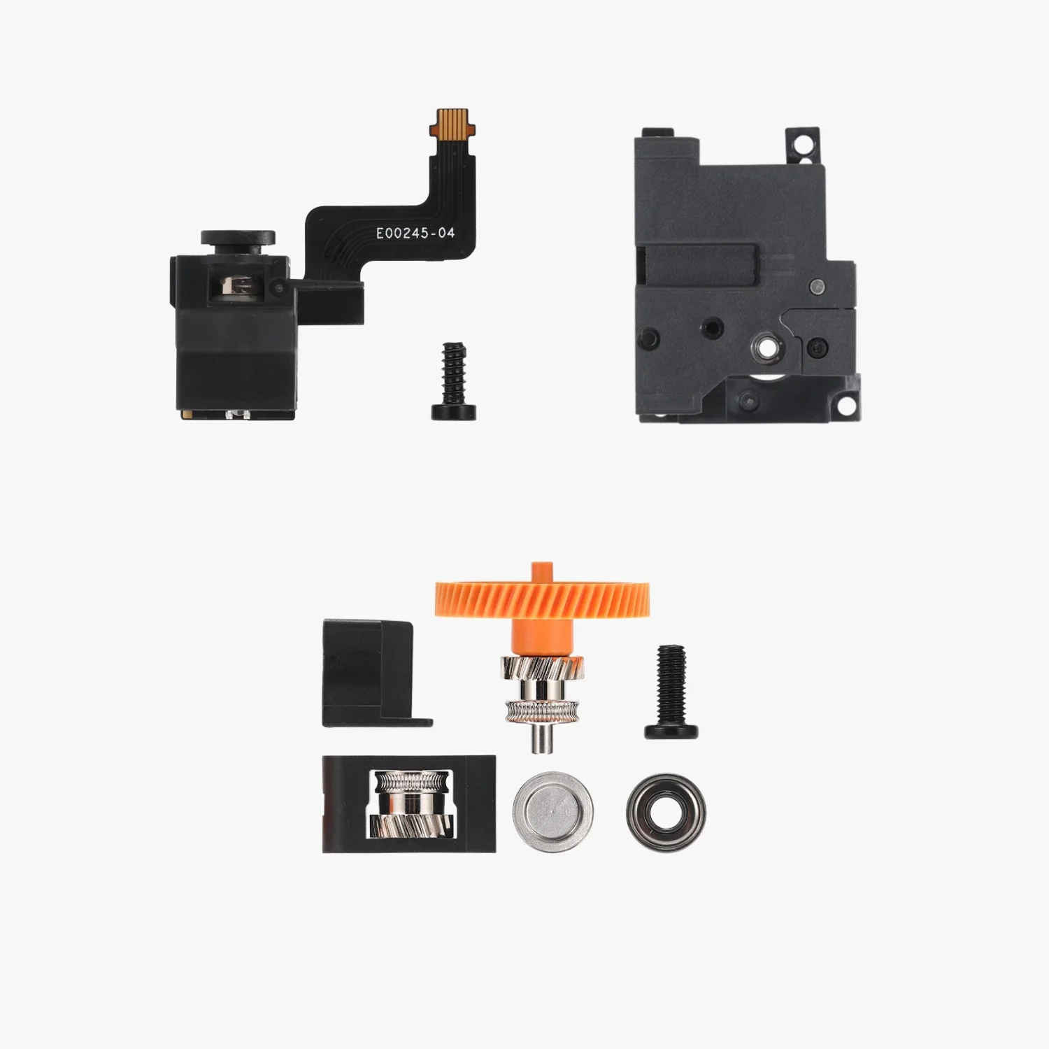 Para bambu p2s conjunto de engrenagem extrusora para bambu série p2 sensor filamento extrusor para bambuab p2s toolhead habitação impressora 3d