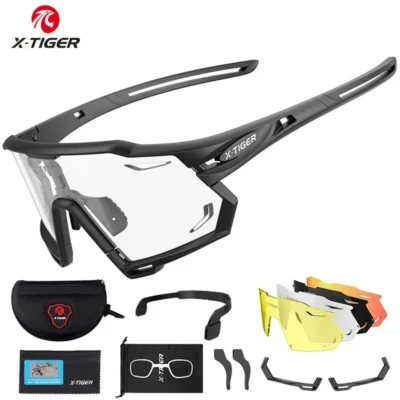 X-TIGER ciclismo óculos de sol uv400 proteger ciclismo esportes polarizados óculos de sol mtb corrida bicicleta óculos