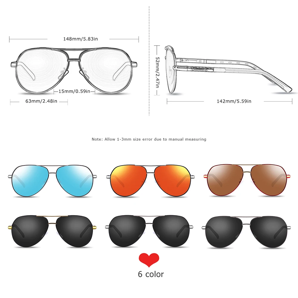 Óculos de sol de alumínio vintage BARCUR para homens com revestimento de lente polarizada óculos de sol femininos clássicos acessórios de condução - Image 3