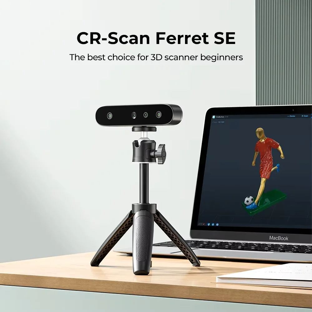 Creality CR-Scan Ferret SE 3D Scanner Anti-Shake Rastreamento 24 bits colorido até 0,05 mm 30 fps Velocidade de digitalização 150-2000 mm - Image 2
