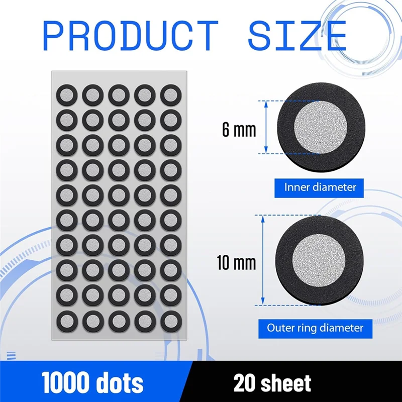 RMWIN-Escáner 3D portátil 1000 pontos Marcas de digitalização 3D que refletem o ponto de alvo dentro de 6 fora de 10 mm reflexivo - Image 6