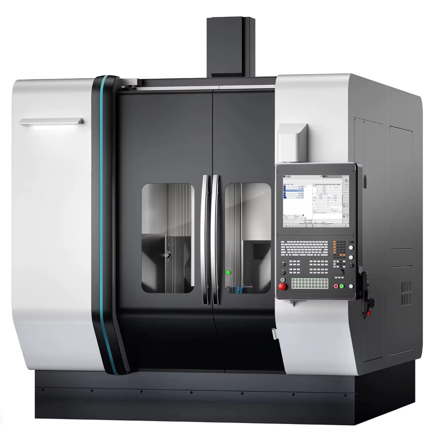 Centro de Usinagem CNC Vertical VMC de 5 Eixos TK50 para Fabricação Profissional