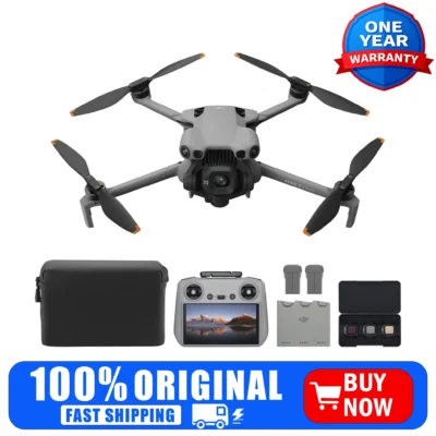 DJI Mini 5 Pro Fly More Combo con DJI RC 2 – Dron 4K, CMOS de 1 Pulgada, 3 Baterías, Detección de Obstáculos Omnidireccional