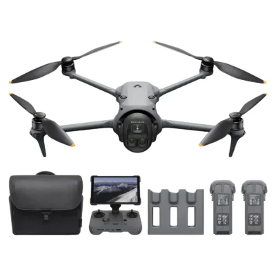 DJI Mavic 4 Pro 512GB Creator Combo con RC Pro 2, Dron de Gama Alta con Cámara Tripla, Cámara Hasselblad CMOS 4/3 de 100MP, Tiempo Máximo de Vuelo de 51 Minutos, Tres Baterías, Centro de Carga, Profesional, Gris