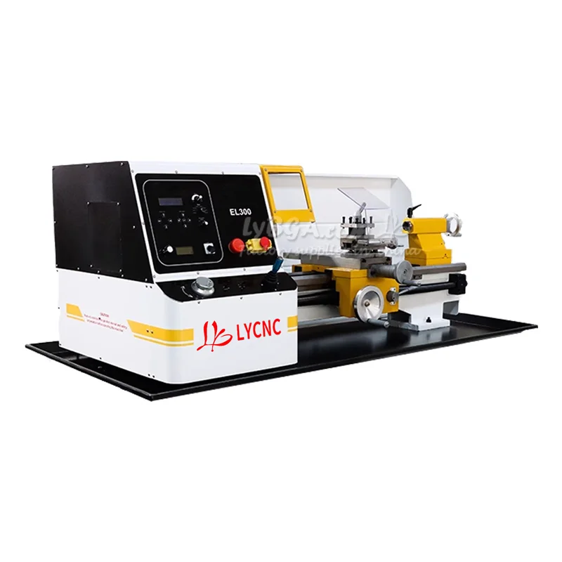 Torno de Precisión Automático para Metal EL250/300, Torno CNC Pequeño y Sencillo Personalizado con Motor de 1.5kw/2.2kw - Image 3