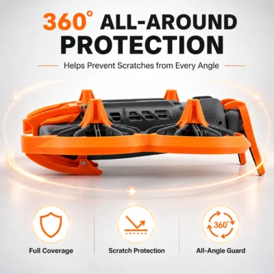 Kit de Acessórios de Proteção Neo 2 para DJI (Material ABS): Protetor de Gimbal, 4 Pernas, Protetor de Cauda, Anéis Duplos