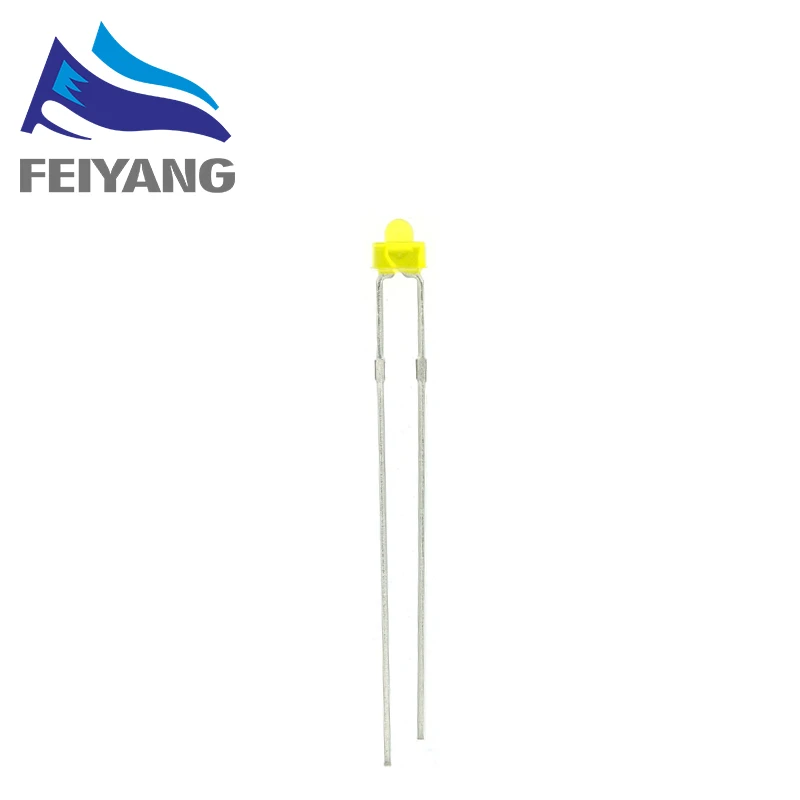 30 peças 1.8mm led diodo luz difusa kit sortido verde azul branco amarelo vermelho componente diy novo original - Image 10