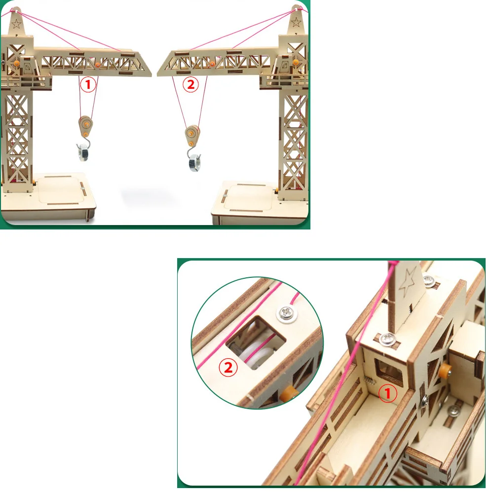 Guindaste de torre com controle remoto, guindaste de elevação, modelos diy e brinquedo de construção, modelo científico e educacional, brinquedo para crianças, presente - Image 5