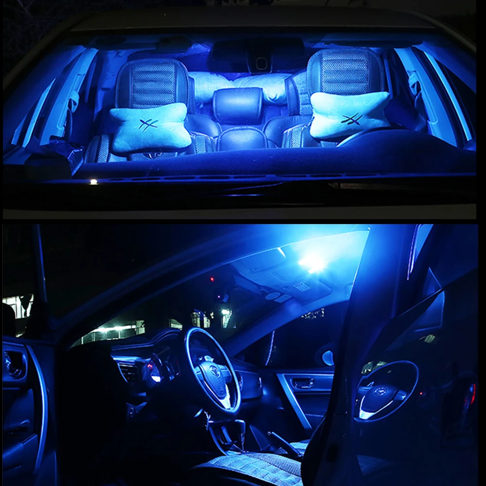 Kit de lâmpadas LED para luz de teto interior, 9 peças, para Ford Fiesta MK7 2008 2009 2010 2011 2012 2013 2014 2015 2016, lâmpada de placa de licença - Image 10