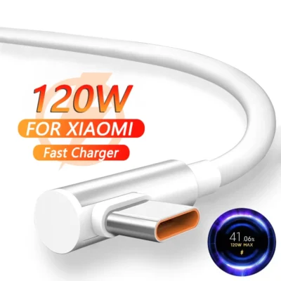 Cabo de carregamento rápido turbo usb original, 120w, para xiaomi mi 15 14 13 12 11 6a 67w tipo c, redmi note 10 9 8 7 pro k70 poco x6