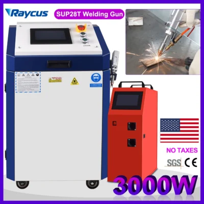 Raycus 3000W 4 IN 1 Laser Welder SUP28T Laser Gun Welding Cutting Cleaning Soldering Machine for Metal 1500W 2000W Laser Welder