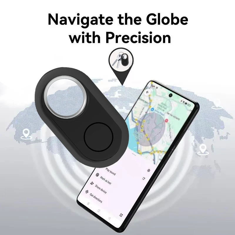 Rastreador gps para samsung android rastreador funciona com google encontrar meu localizador bluetooth posicionamento global anti-perdido etiqueta inteligente - Image 6
