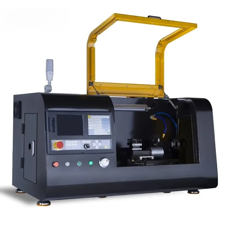 Torno CNC de caja negra 210, torno CNC de Metal Horizontal de escritorio compacto, torno pequeño automático, entrenamiento escolar - Image 4