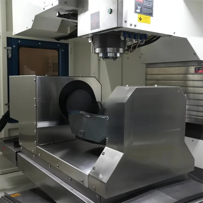 Máquina de Fresagem CNC de Mesa AMC400 com 5 Eixos, Centro de Usinagem CNC de 5 Eixos - Image 4