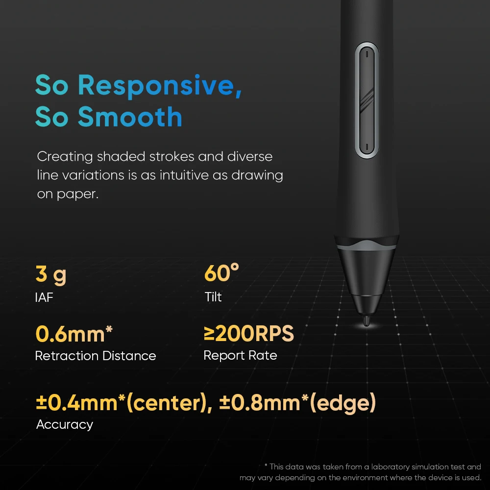 XPPen Artist 13.3 Pro V2 Tablet Gráfico Monitor de Desenho 13.3" Display para Caneta Animação Arte Design Stylus sem Bateria 16K Níveis - Image 3