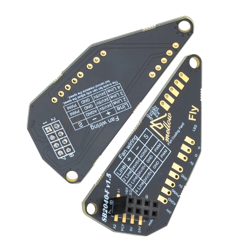 Mellow Fly-SB2040 V2 Board For Voron 2.4 R2 Trident Stealthburner CW2 Extruder Klipper Hotend Canbus HeadTool PT1000 / PT100 - Image 6
