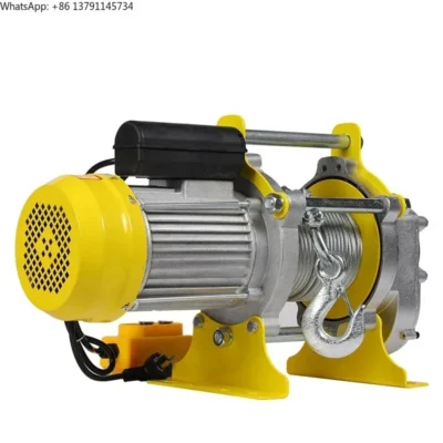 Cabrestante Eléctrico 220V/380V para Grúa de Construcción, Capacidad de 1000kg-3000kg, Cabrestante Industrial de Alta Resistencia en Venta