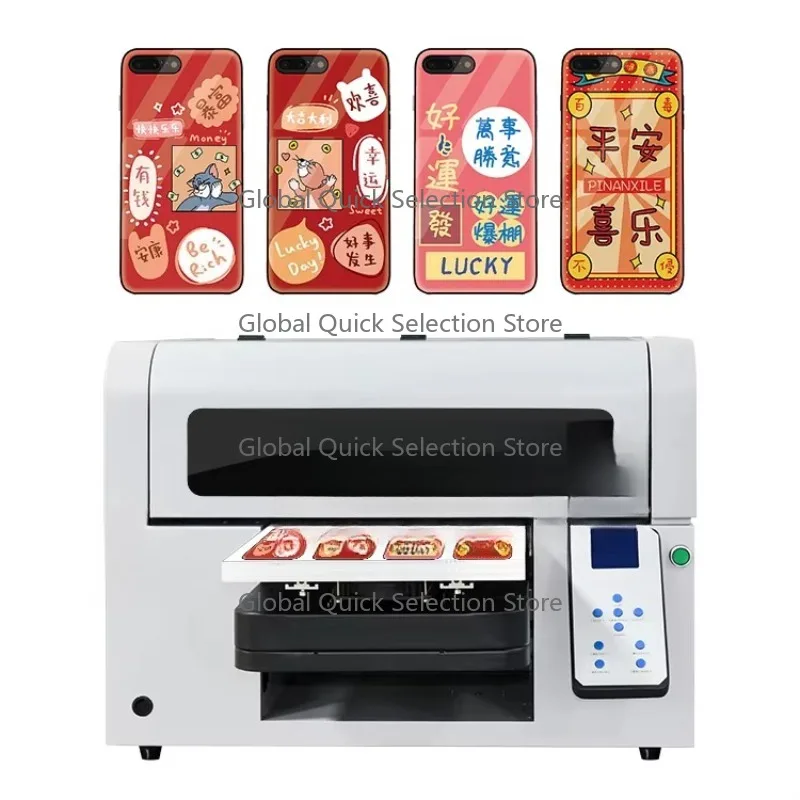 Locor UV 60*90 cm A1 A2 Size Digital Inkjet UV Flatbed Printer UV Led 3D Effect Flatbed Plotter Price in China - Image 5